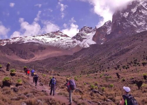 5 Days Mt kenya Trekking: Sirimon – Chogoria Traverse